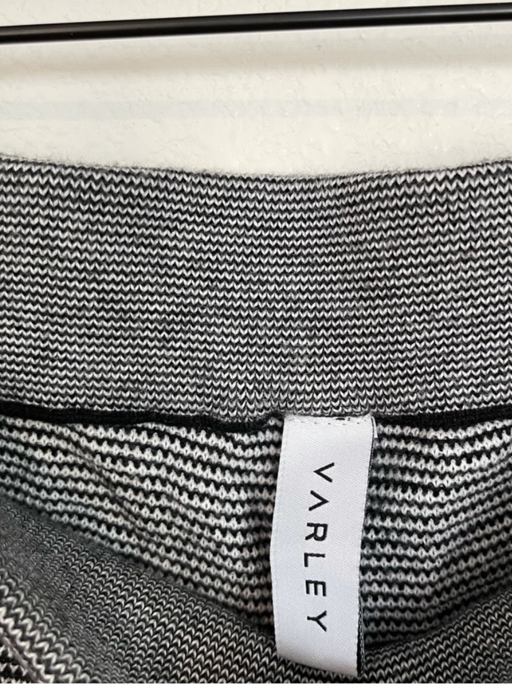 Varley Alice Sweatpants Joggers Black White Extra Small - Picture 10 of 10